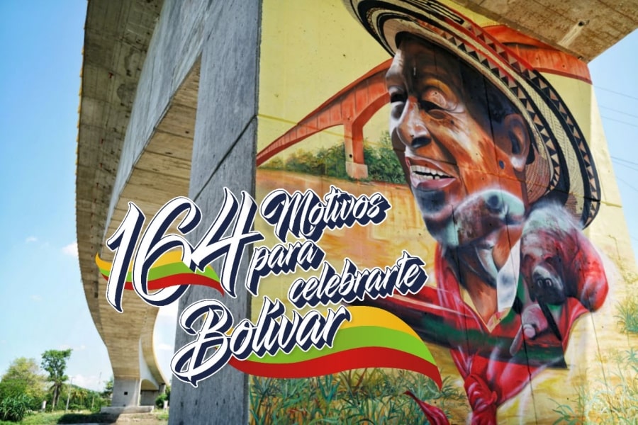 Con grandes inversiones Bolívar Primero conmemora los 164 años del Departamento