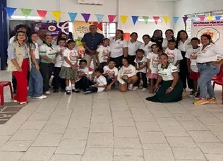 Asistencia técnica Municipio de Villanueva, con madres, gestantes, lactantes, CDI Modalidad Campesina, temas: Tres mensajes claves IRA y EDA, prevención del Dengue y Cáncer Infantil.