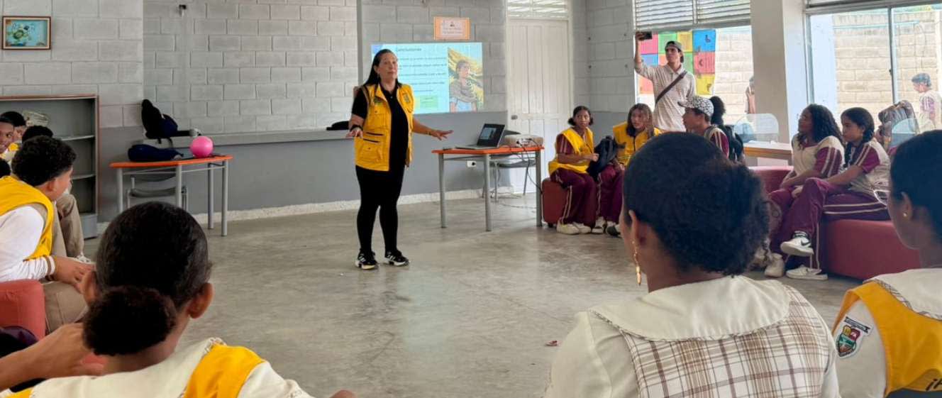 Desarrollo de Capacidades Proyecto Pellízcate con los niños, niñas y adolescentes de la Institución Educativa Técnica Acuícola del municipio de San Cristóbal Bolívar. — imagen 2