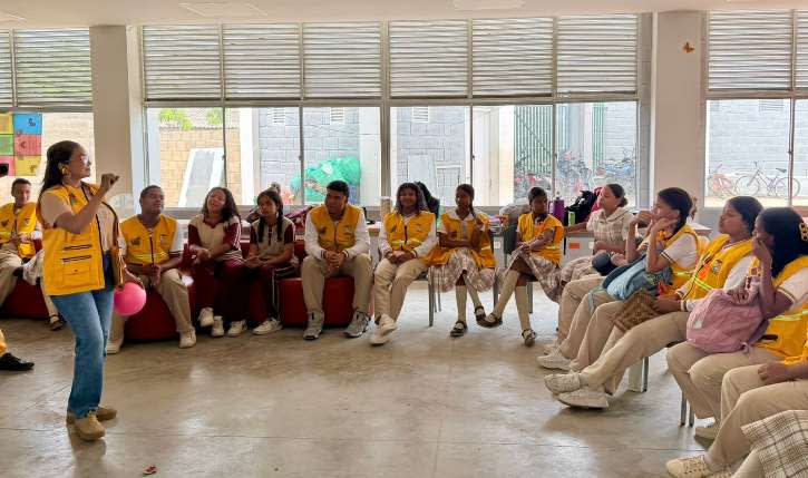 Desarrollo de Capacidades Proyecto Pellízcate con los niños, niñas y adolescentes de la Institución Educativa Técnica Acuícola del municipio de San Cristóbal Bolívar. — imagen 3