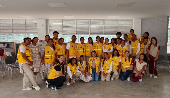 Desarrollo de Capacidades Proyecto Pellízcate con los niños, niñas y adolescentes de la Institución Educativa Técnica Acuícola del municipio de San Cristóbal Bolívar. — imagen 4