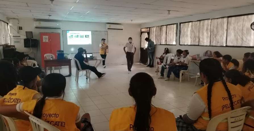 Jornada de Información y Educación Pellízcate con los niños, niñas y adolescentes del municipio de Calamar Bolívar. — imagen 1
