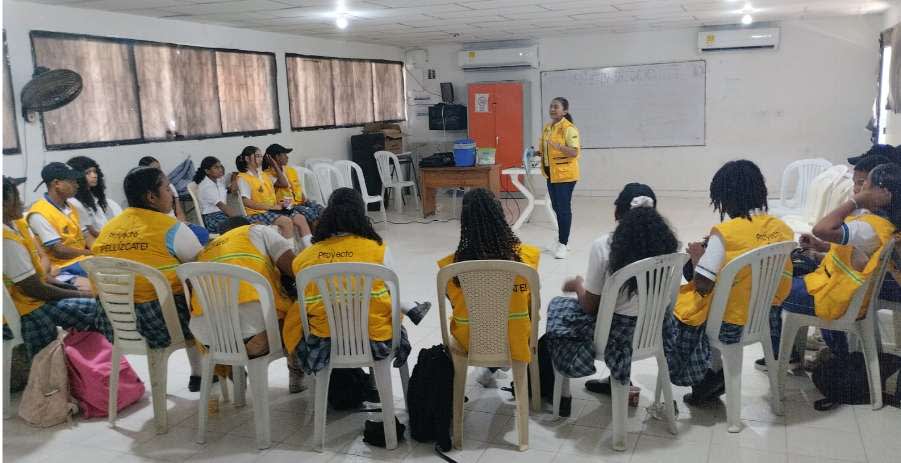 Jornada de Información y Educación Pellízcate con los niños, niñas y adolescentes del municipio de Calamar Bolívar. — imagen 2