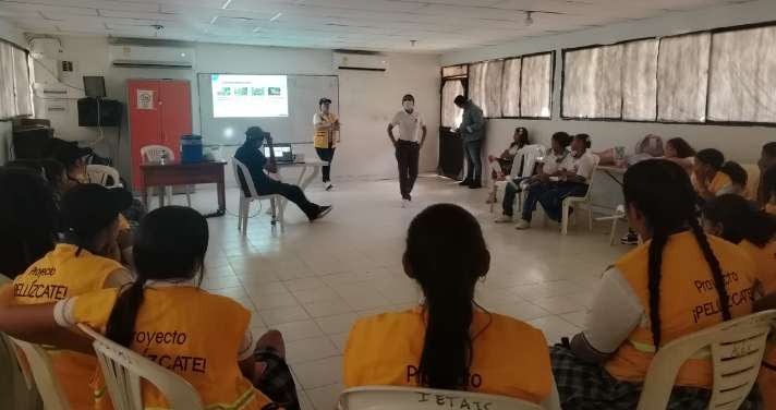 Primera sesión del proyecto pellízcate en el año 2026 con los niños, niñas y adolescentes del municipio de Arjona. — imagen 2