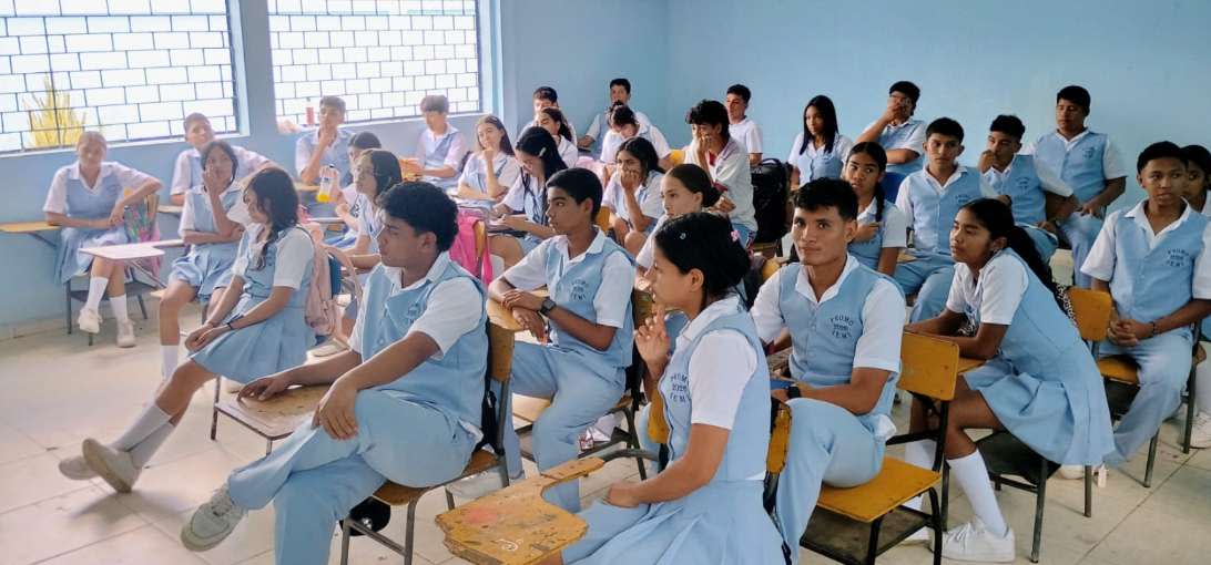 Primera sesión del proyecto pellízcate en el año 2026 con los niños, niñas y adolescentes del municipio de Carmen de Bolívar. — imagen 1