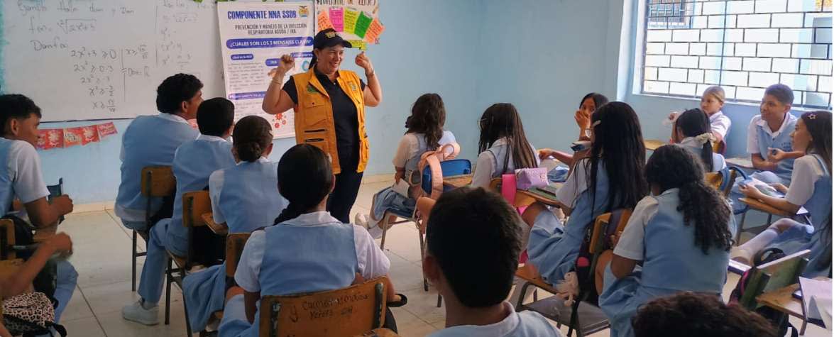 Primera sesión del proyecto pellízcate en el año 2026 con los niños, niñas y adolescentes del municipio de Carmen de Bolívar. — imagen 4