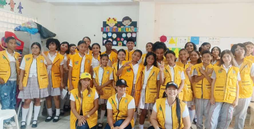 Primera sesión del proyecto pellízcate en el año 2026 con los niños, niñas y adolescentes del municipio de Turbaco Bolívar. — imagen 2