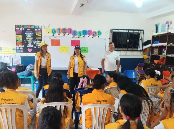 Primera sesión del proyecto pellízcate en el año 2026 con los niños, niñas y adolescentes del municipio de Turbaco Bolívar. — imagen 4