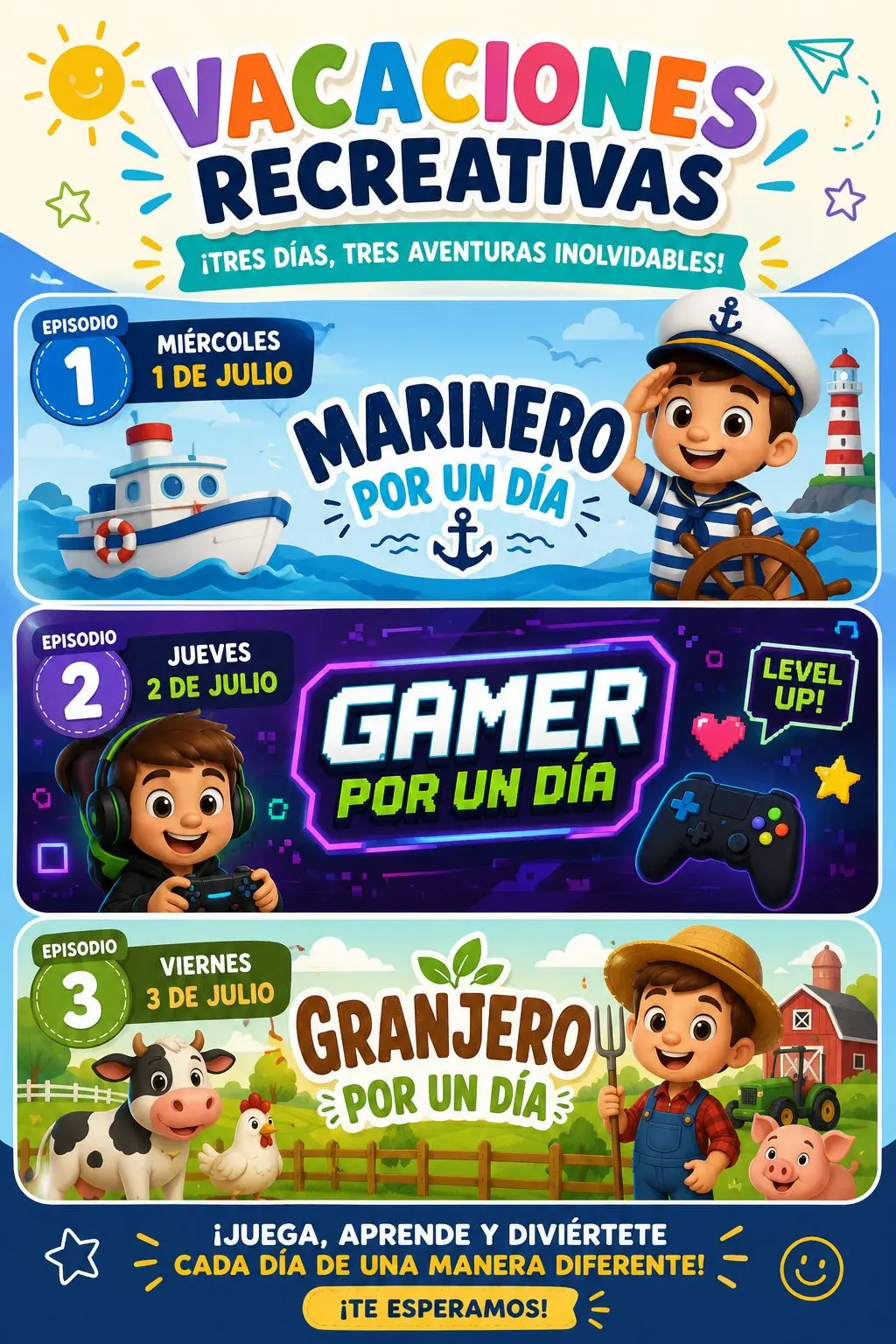 VACACIONES RECREATIVAS 26 0